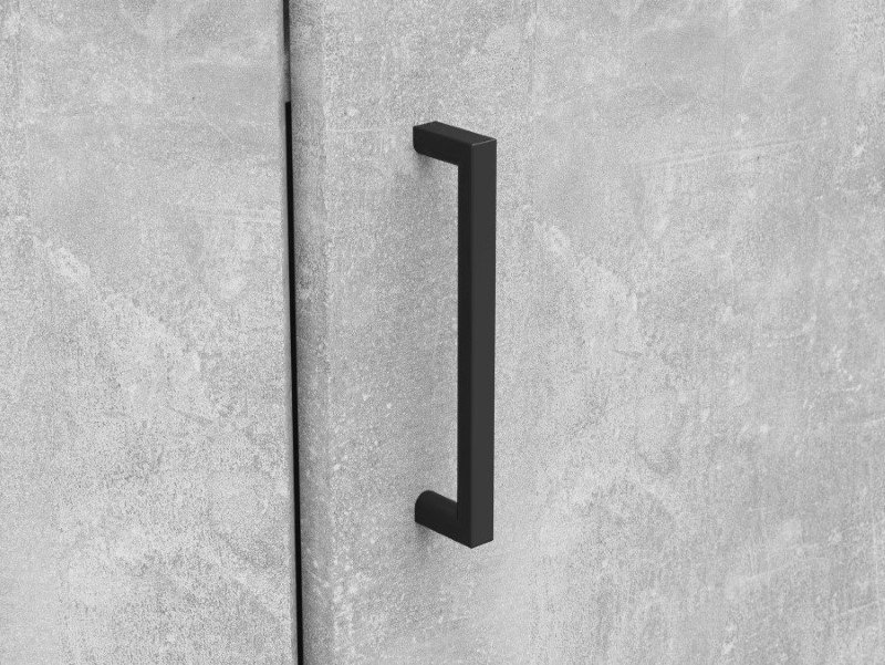 Closed corner bookshelf with doors MultiDo 71.5x71.5 cm, bright atelier - Image 4