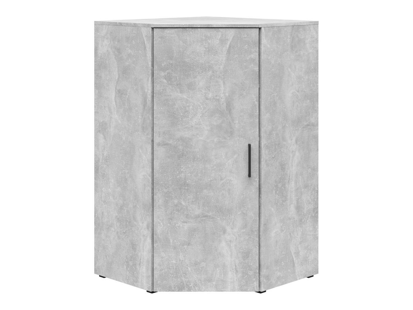 Closed corner bookshelf with doors MultiDo 71.5x71.5 cm, bright atelier - Image 5