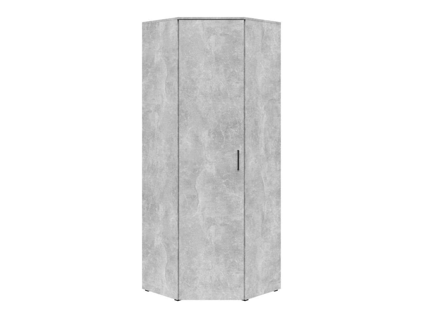 Closed corner bookshelf with doors MultiDo 71.5x71.5 cm, bright atelier - Image 5