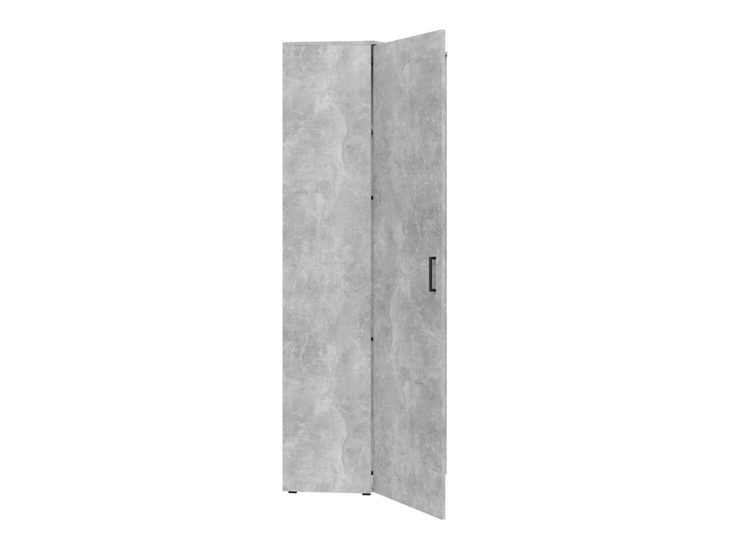 Closed corner bookshelf with doors MultiDo 71.5x71.5 cm, bright atelier - Image 6