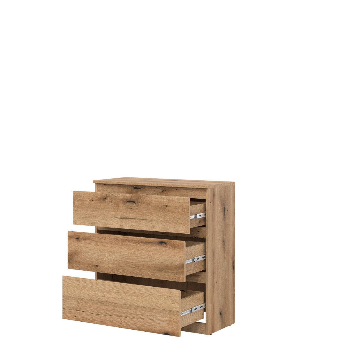 REMI RM02 CHEST OF DRAWERS, OAK COLOR, EVOKE - Image 4