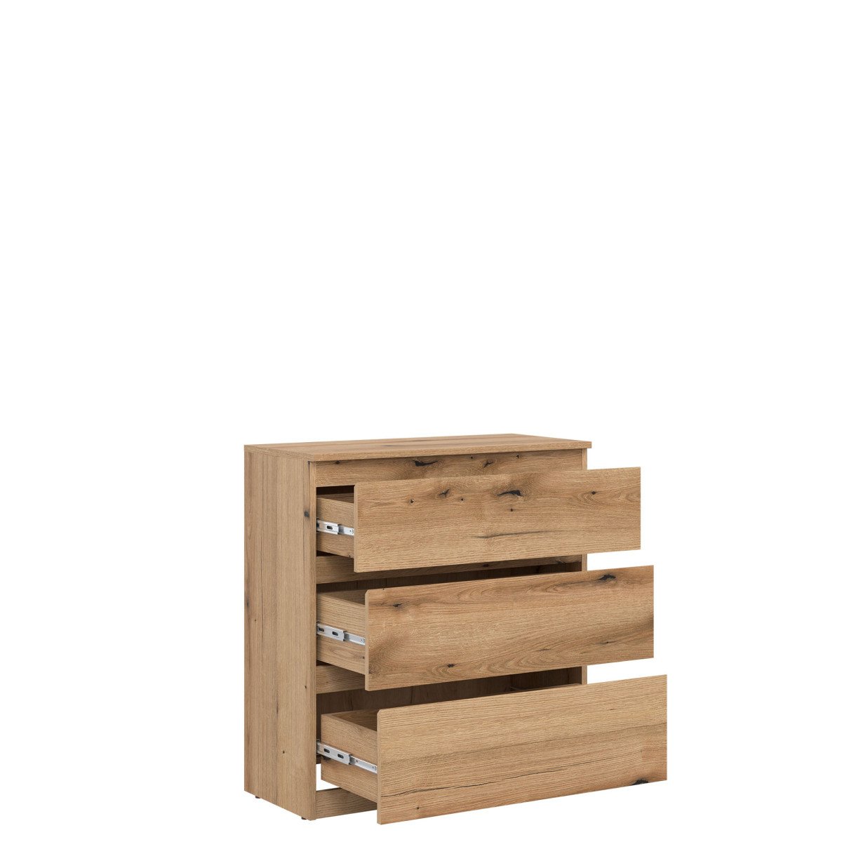 REMI RM02 CHEST OF DRAWERS, OAK COLOR, EVOKE - Image 6