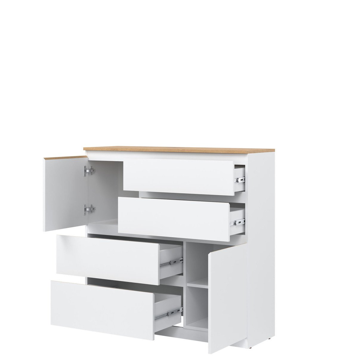REMI RM06 chest of drawers, white/oak, "Evoke" - Image 4