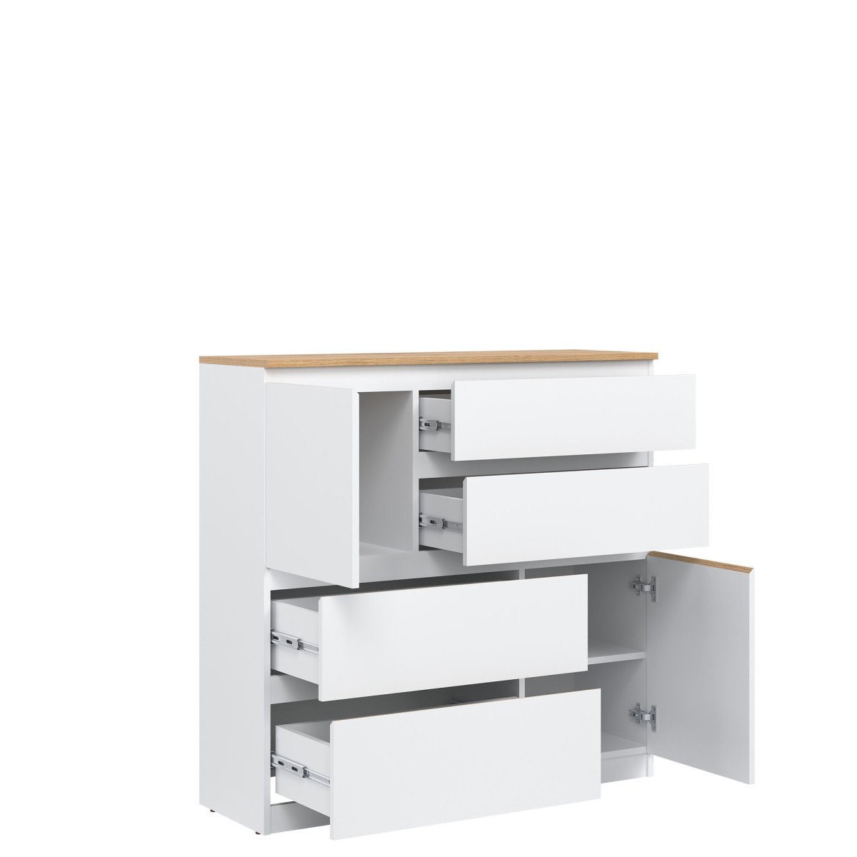 REMI RM06 chest of drawers, white/oak, "Evoke" - Image 6