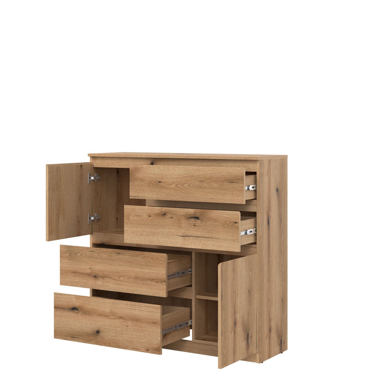 REMI RM06 chest of drawers, oak color, "Evoke" - Image 4