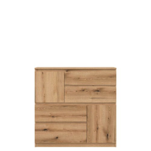 REMI RM06 chest of drawers, oak color, “Evoke”