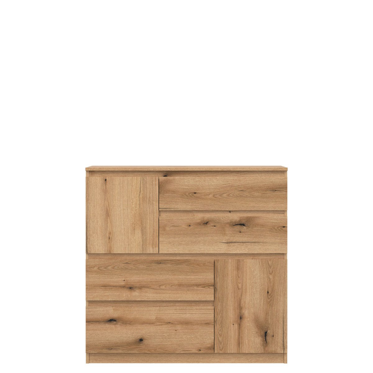 REMI RM06 chest of drawers, oak color, "Evoke"