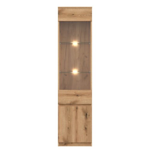 REMI RM07 display cabinet K/D EVOKE Oak color