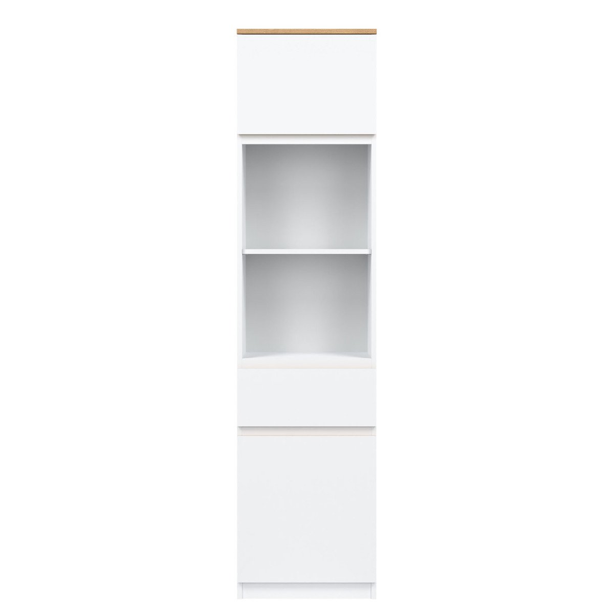 REMI RM08 CABINET L/R WHITE/OAK EVOKE