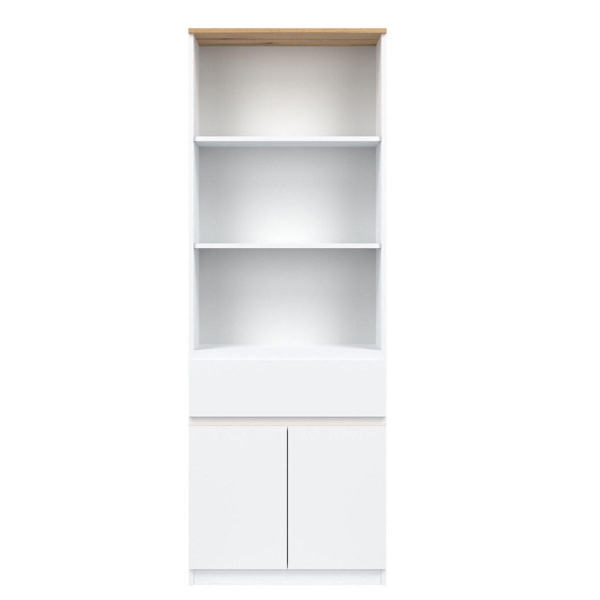 REMI RM09 WHITE/OAK EVOKE CABINET