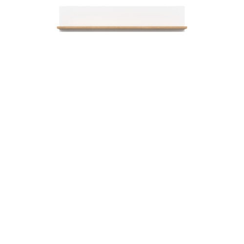 REMI RM13 WALL SHELF WHITE/OAK EVOKE