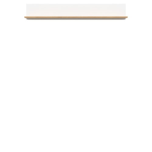 REMI RM14 WALL SHELF WHITE/OAK EVOKE