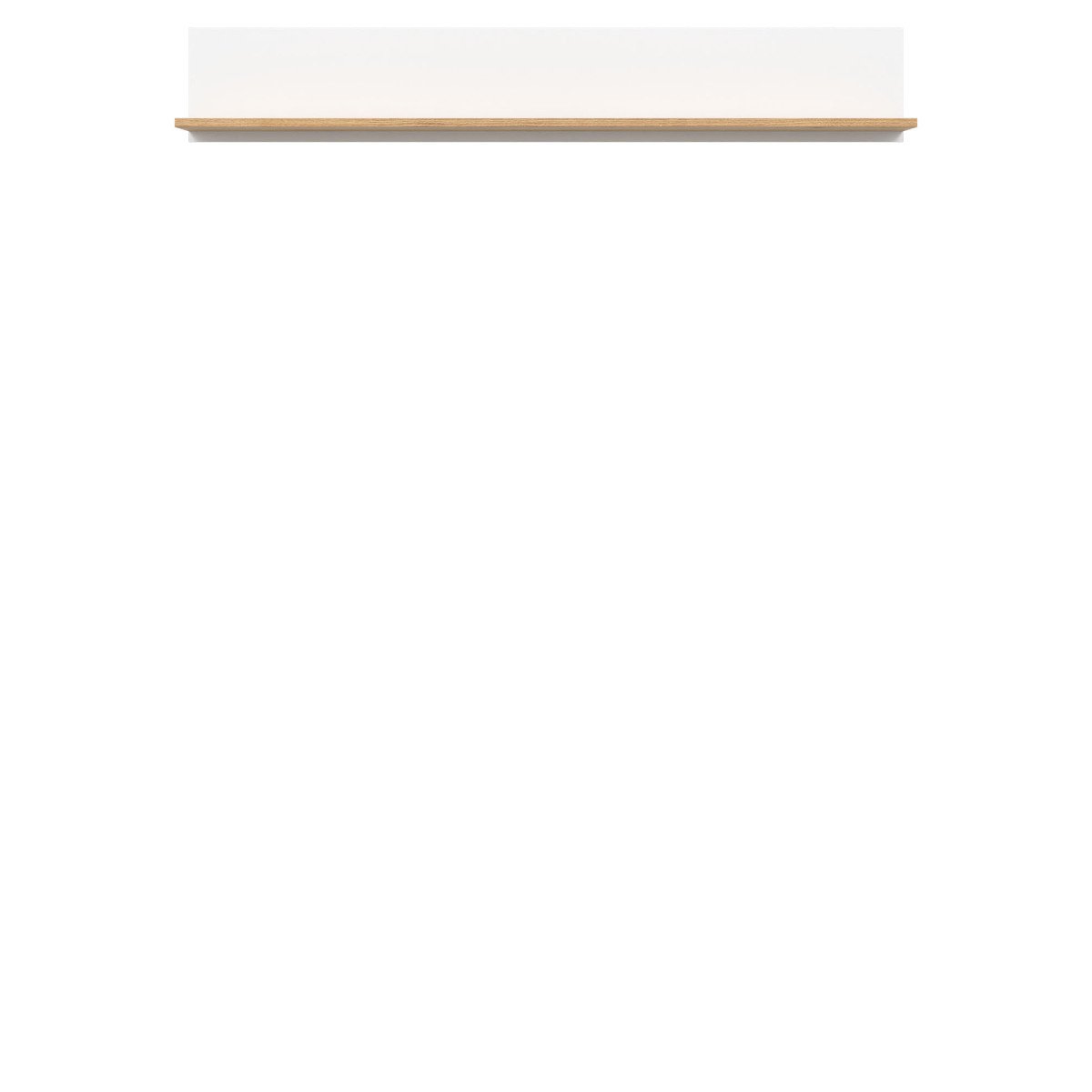 REMI RM14 WALL SHELF WHITE/OAK EVOKE