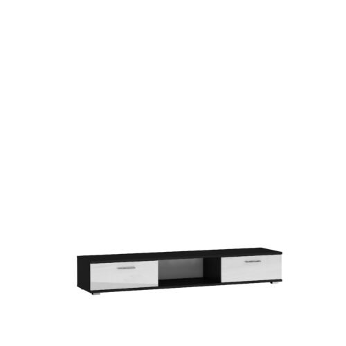 TV SELLA matte black / glossy white ADRK