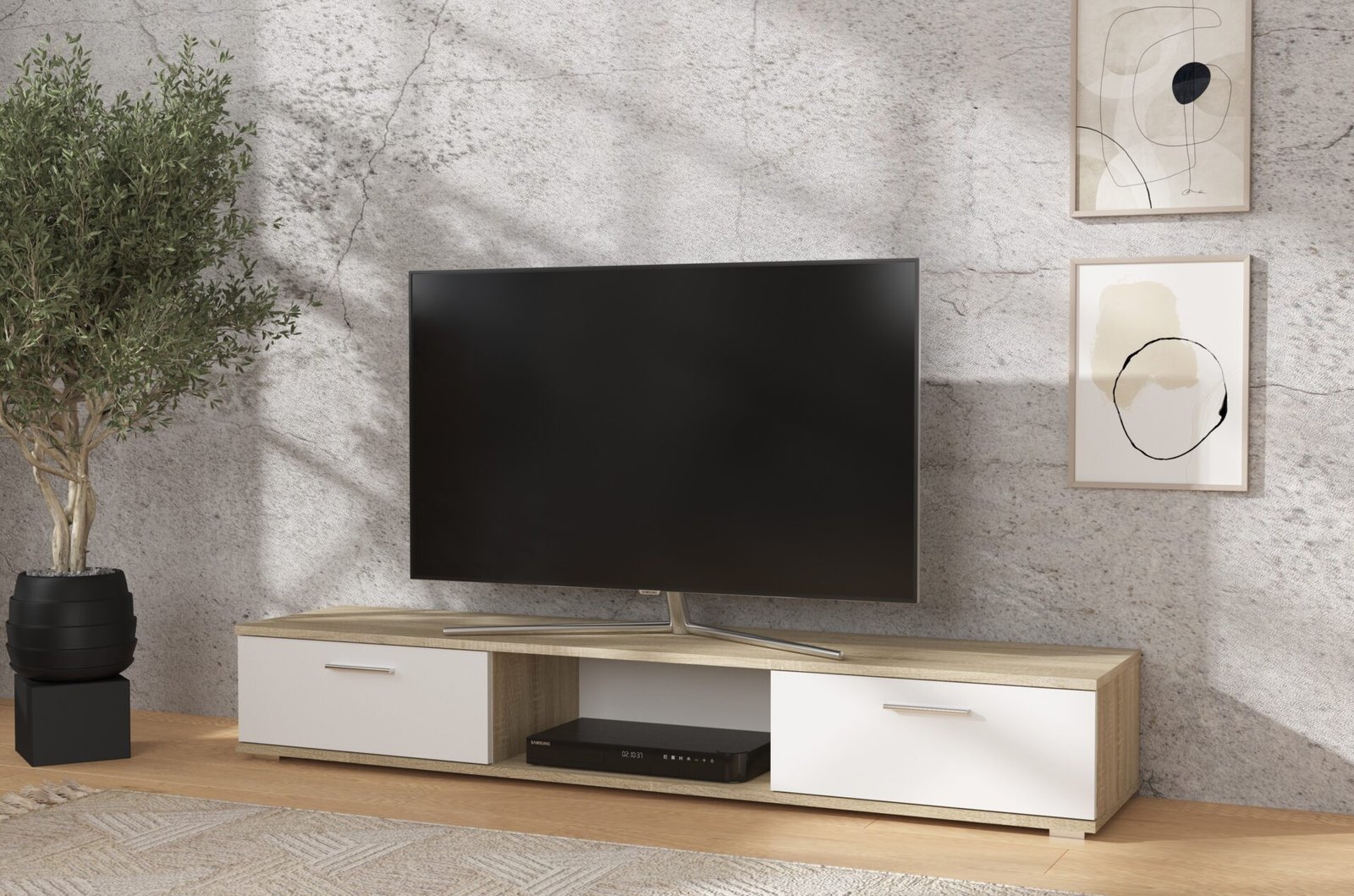 TV SELLA Sonoma/Matte White ADRK - Image 2