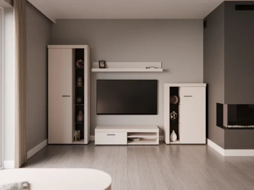 Rumba wall cabinet, beige