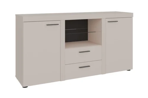 Rumba chest of drawers, beige