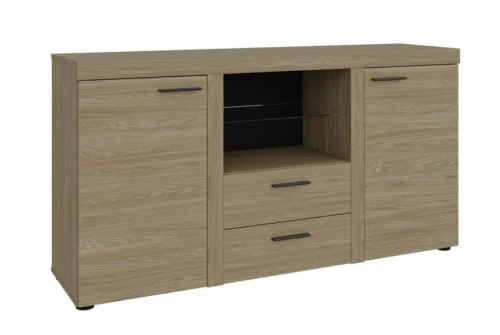 Rumba chest of drawers, oiled oak