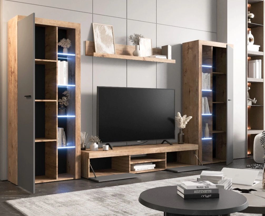 Rumba XL wall cabinet, Sonoma oak - Image 4