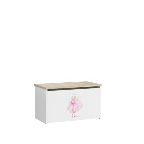DARIA toy chest white/Sonoma ADRK