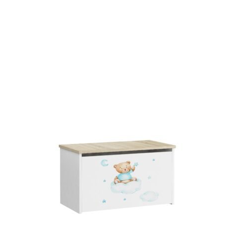 DARIA toy chest white/Sonoma ADRK