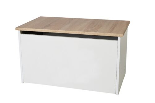 DARIA toy chest white/Sonoma ADRK