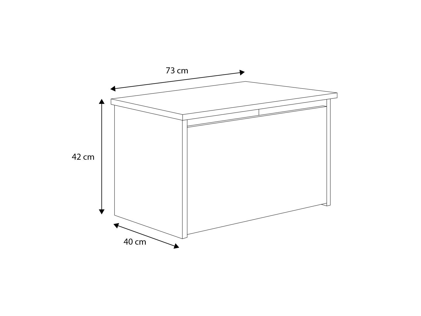 DARIA toy chest white/Sonoma ADRK - Image 3
