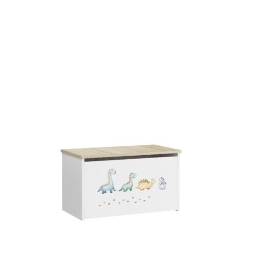 DARIA toy chest white/Sonoma ADRK