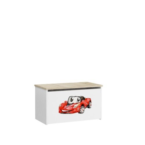 DARIA toy chest white/Sonoma ADRK