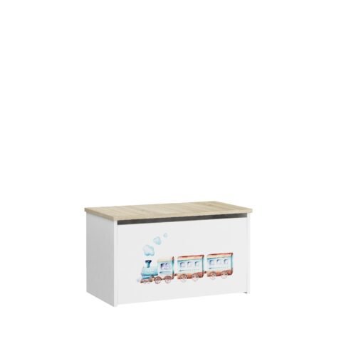 DARIA toy chest white/Sonoma ADRK