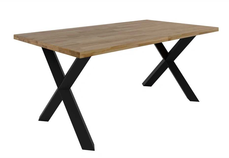 Malmo Linear Oiled Oak Wooden Loft Table