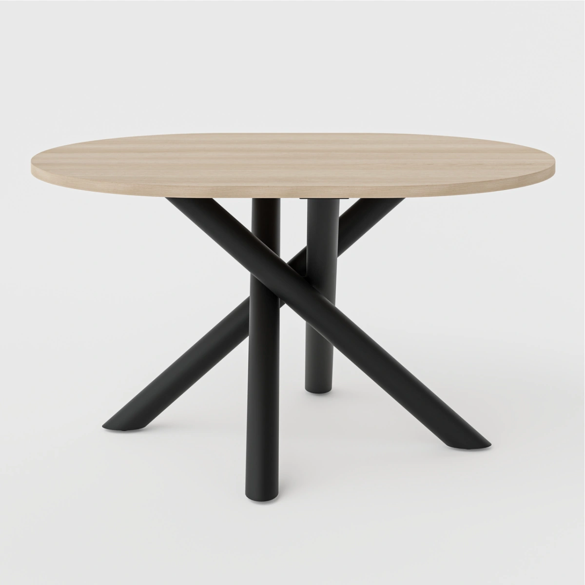 Oslo oval loft table, 138 cm, Lindberg oak - Image 3
