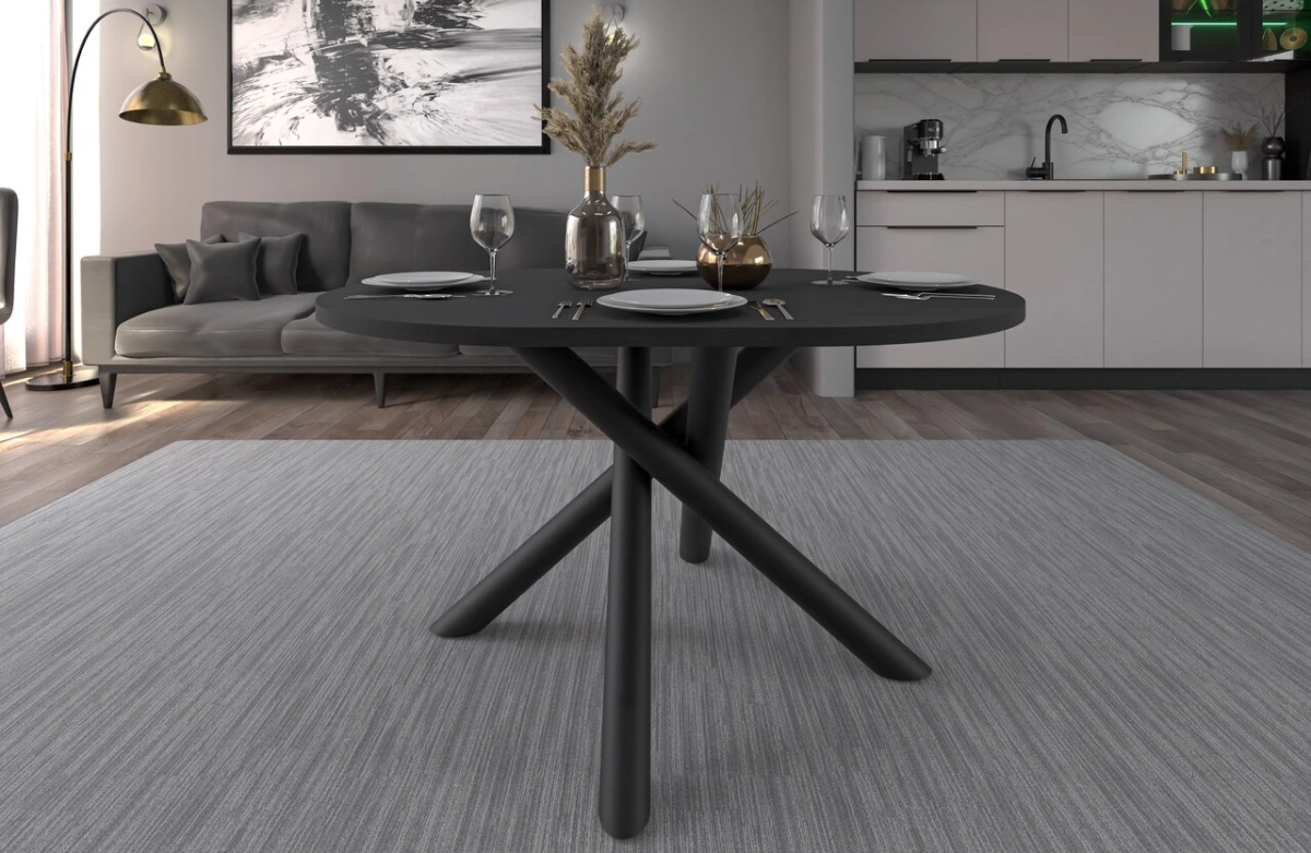 Oslo oval loft table, 138 cm, Portland ash wood