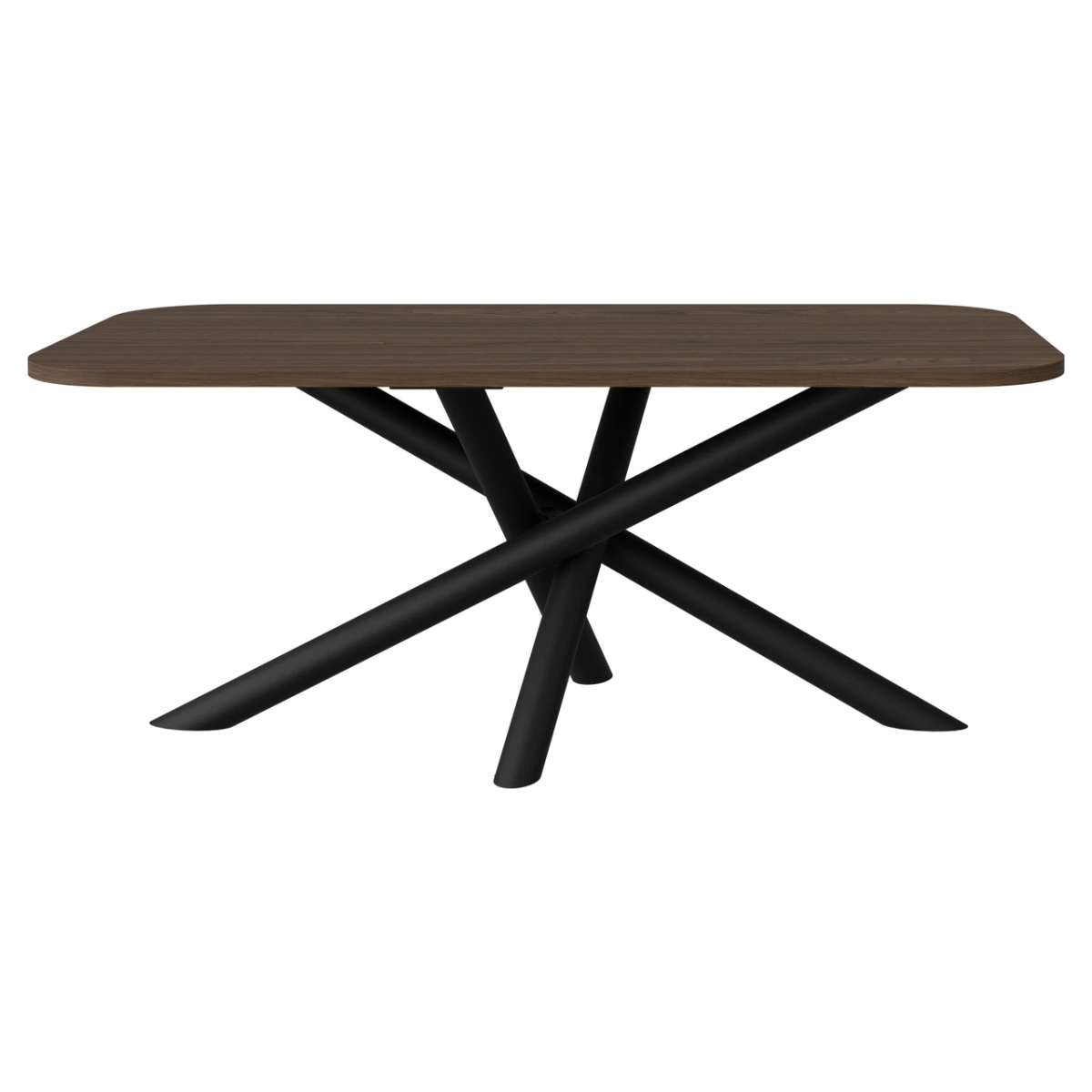 Oslo oval loft table, 185x90 cm, Wisconsin walnut - Image 2