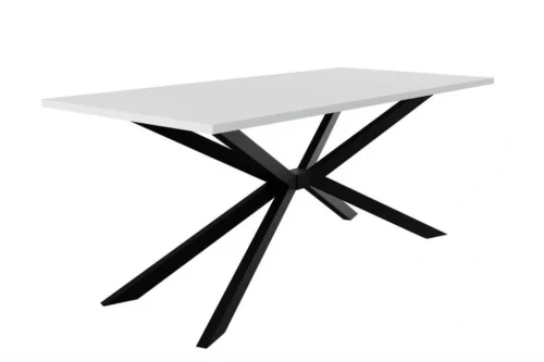 Tromso attic table 185/90 cm white matt