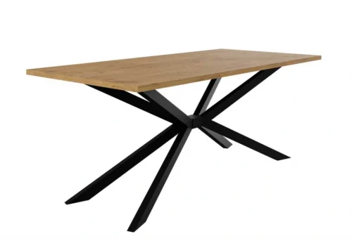 Tromso loft table 185/90 cm, oak color, lancelot