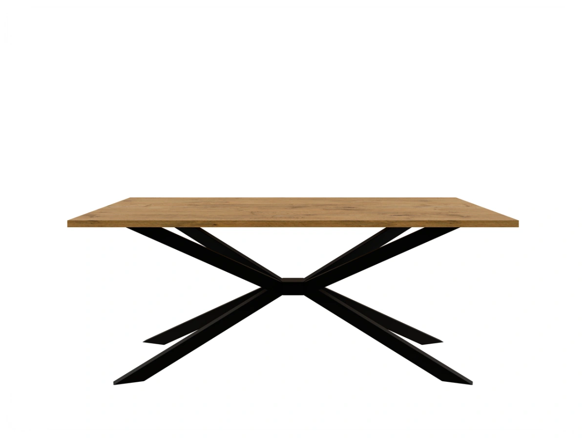 Tromso loft table 185/90 cm, oak color, lancelot - Image 2