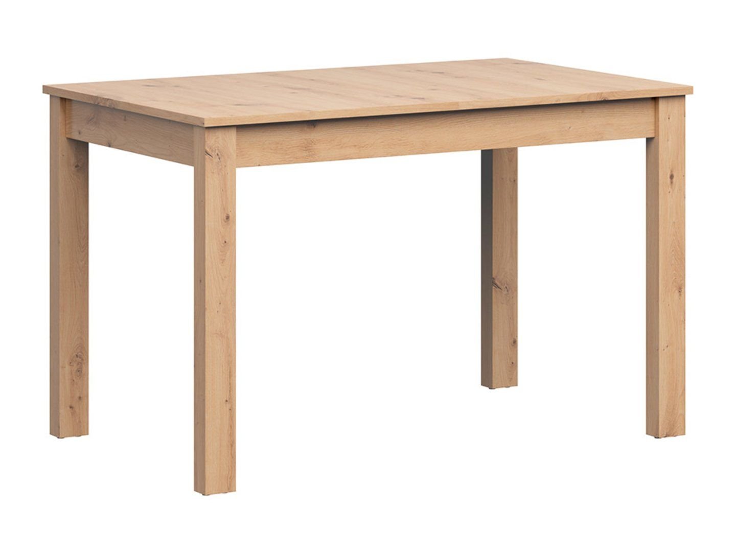 RAMEN PLUS MINI extendable table, 100–140 cm, oak imitation