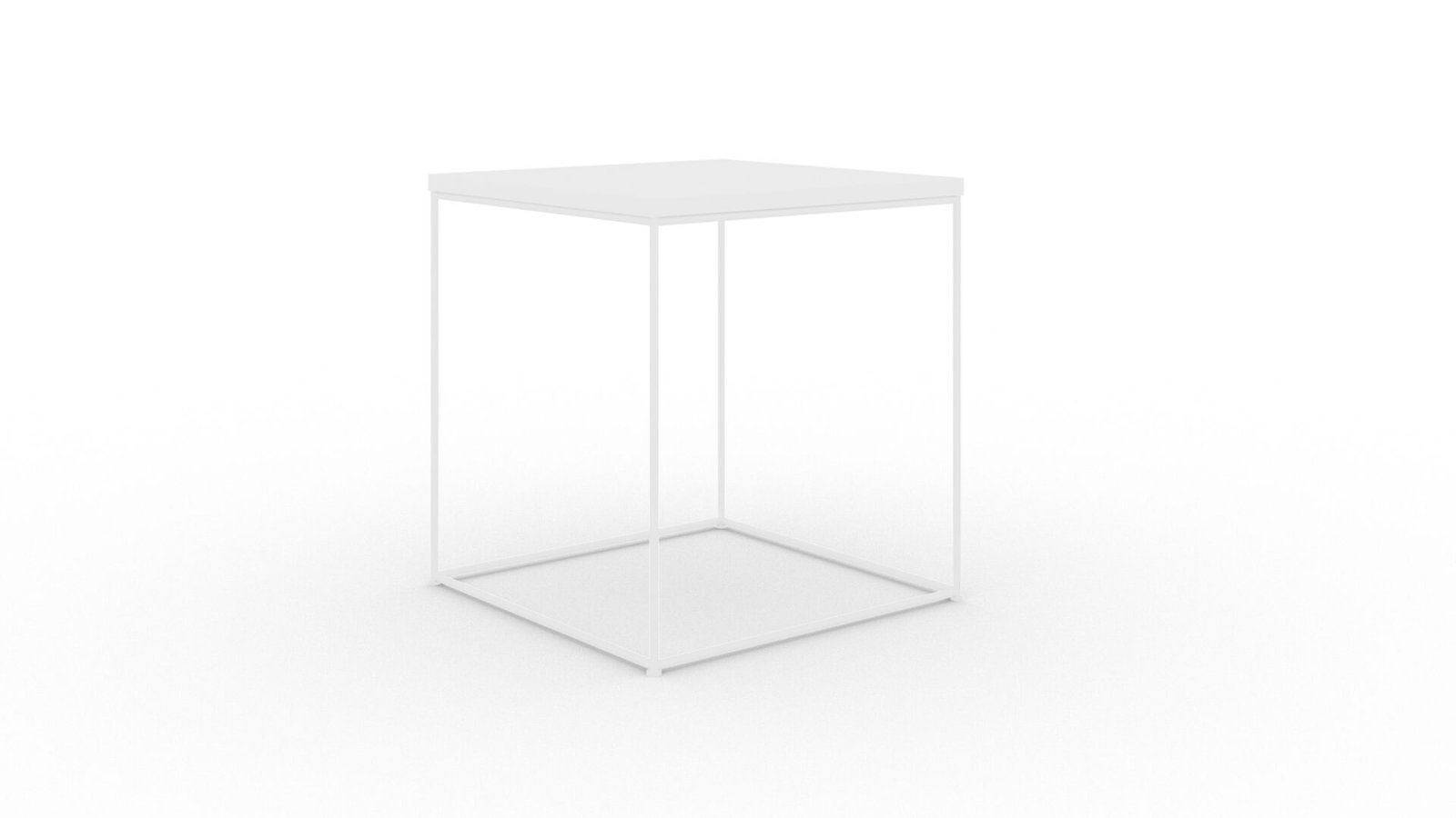 Adina coffee table, white/glossy white, ADRK
