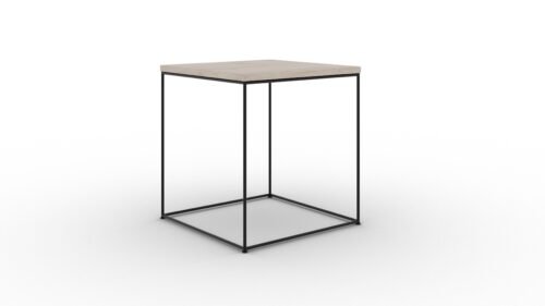 Adina coffee table, black/Sonoma, ADRK