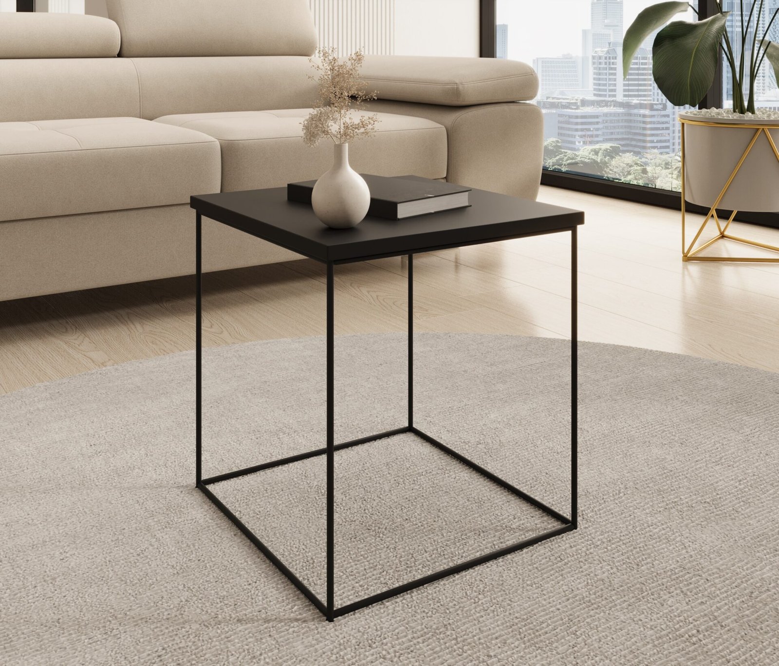 Adina coffee table, black, ADRK - Image 2