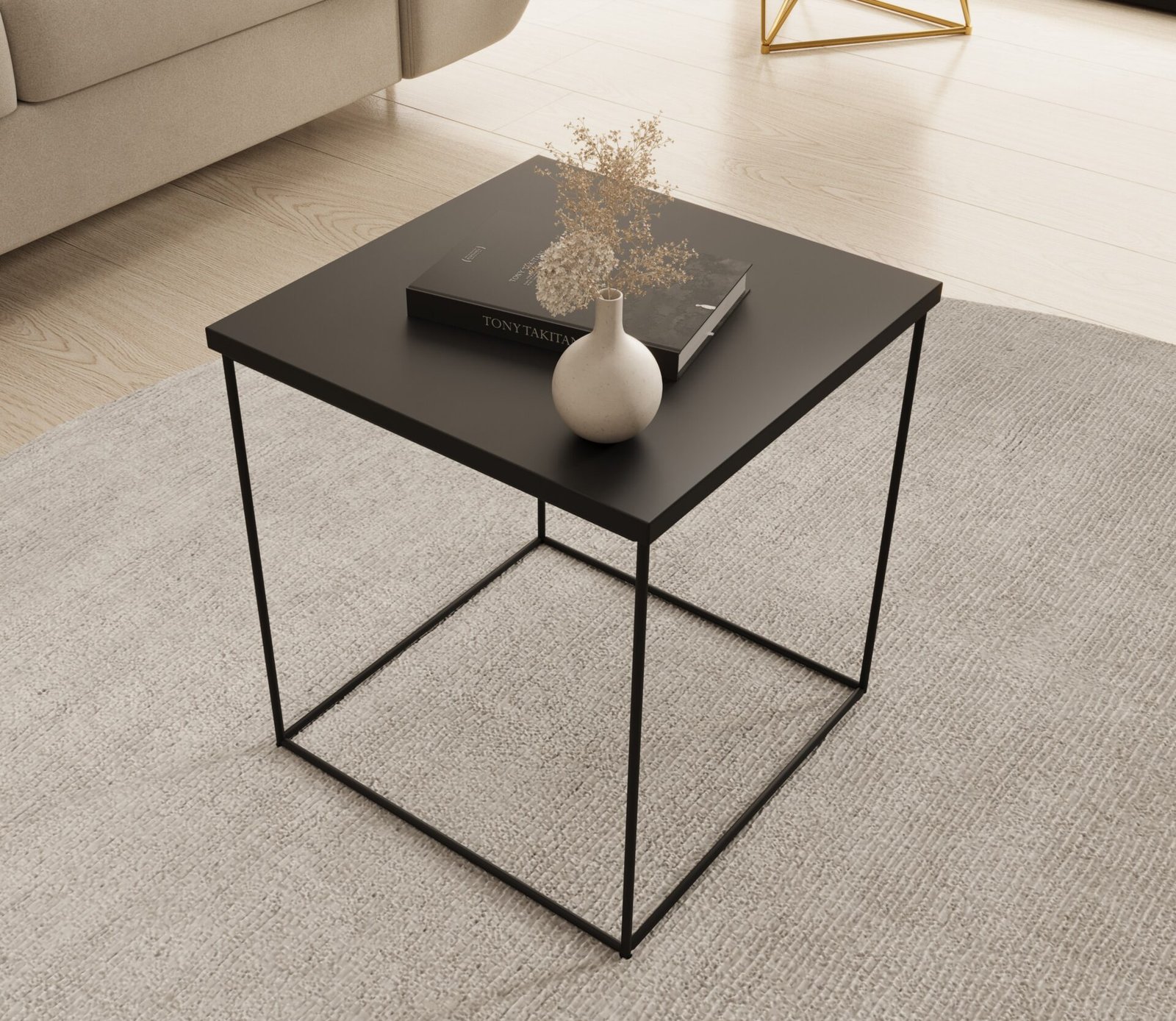 Adina coffee table, black, ADRK - Image 3