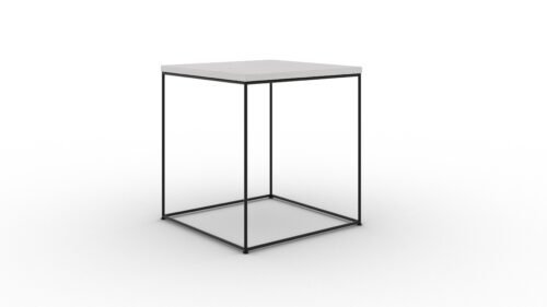 Adina coffee table, black/concrete, ADRK