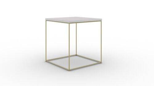Adina coffee table, gold/concrete, ADRK