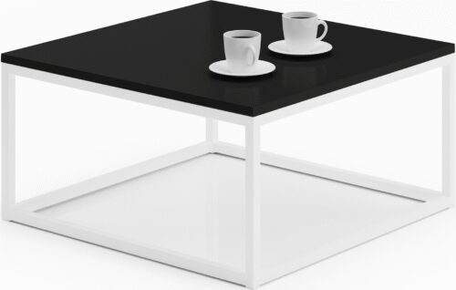 BELTEN coffee table 65×65 white/black ADRK
