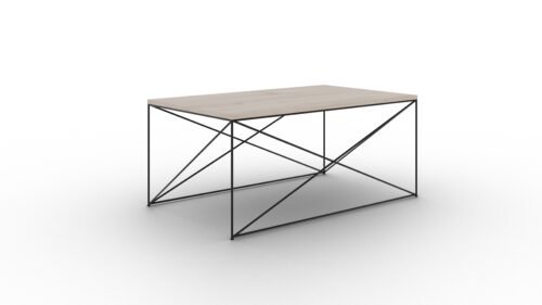 Dante coffee table, white/Sonoma, ADRK