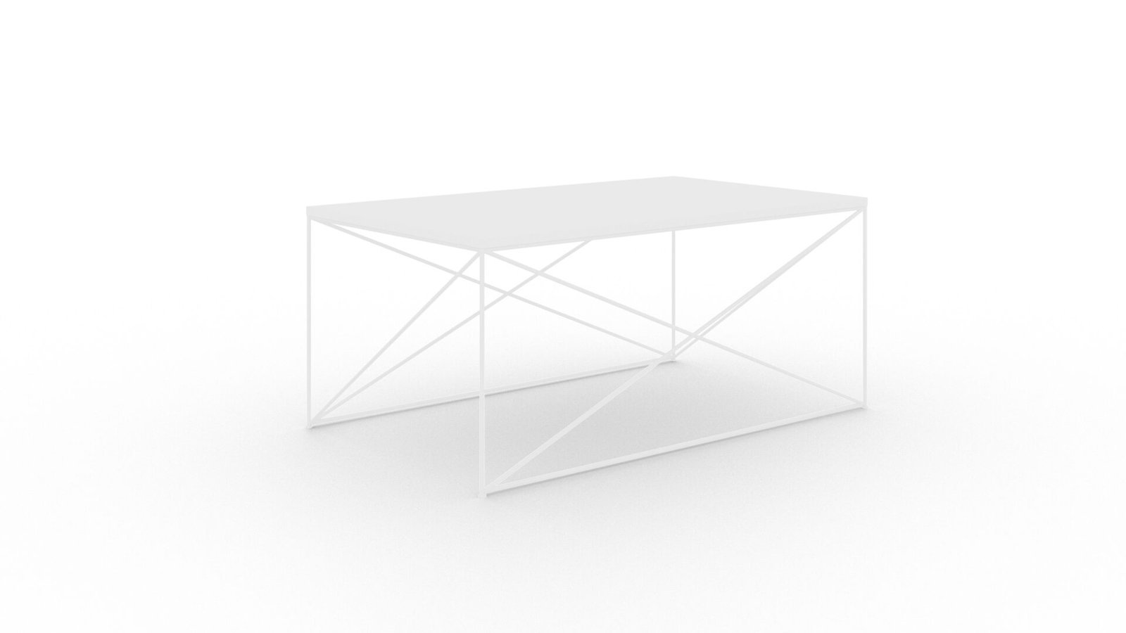 Dante coffee table, black/white, ADRK