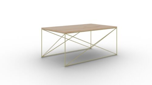 Dante coffee table, gold/artisanal, ADRK