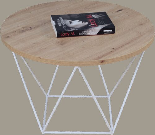 LIAM coffee table, white/artisanal, ADRK