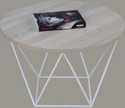LIAM coffee table, white/Sonoma, ADRK